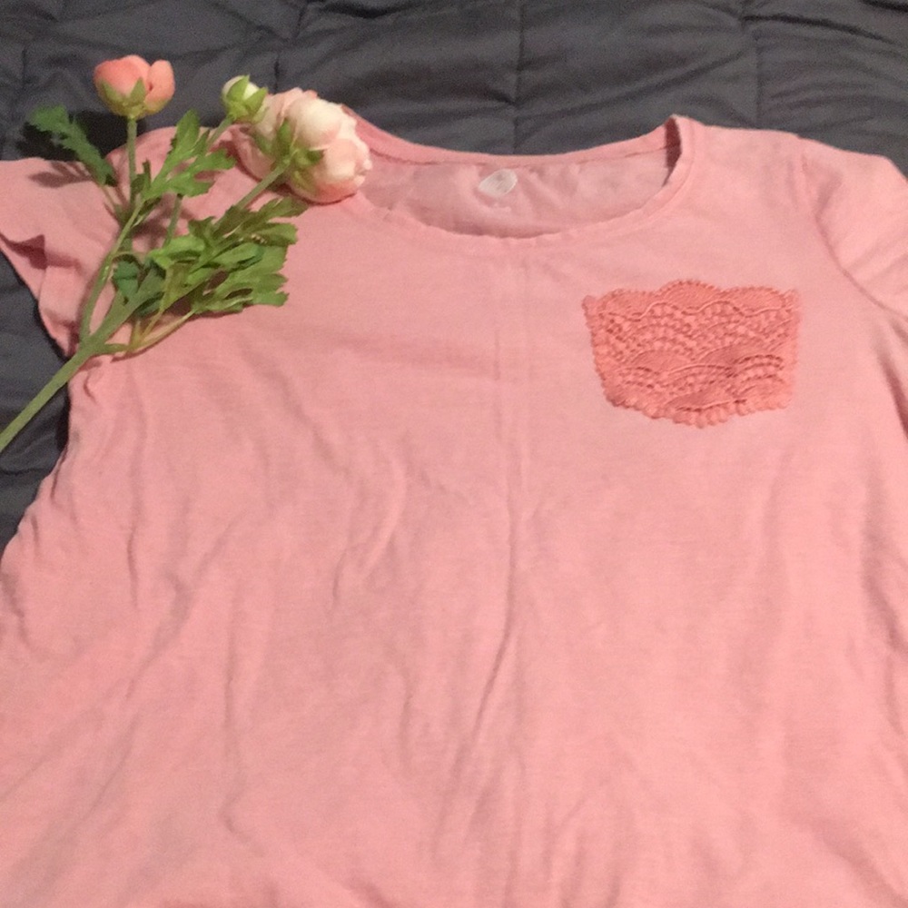Pink kohl’s shirt